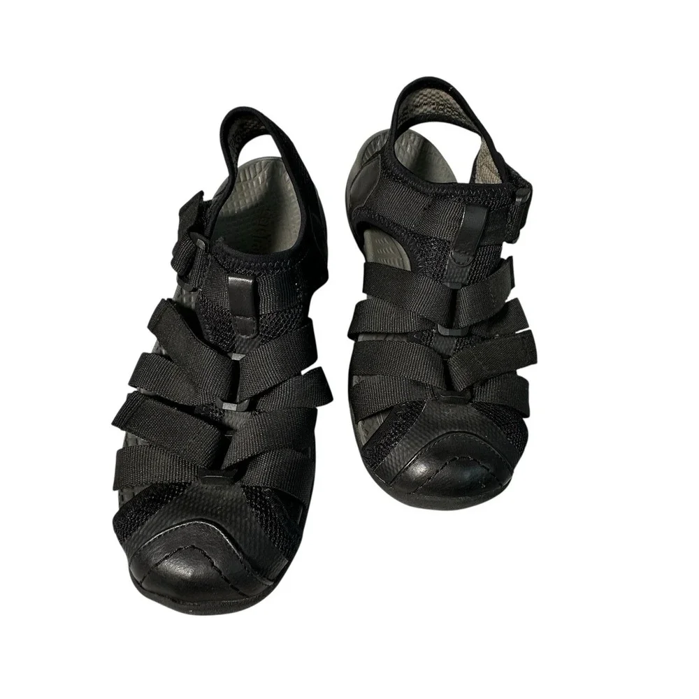 BareTraps‎ Sandals Black Strappy Women's Size 6